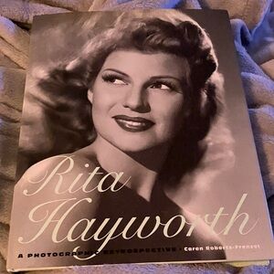 Rita Hayworth Photographic Retrospective Book published by Harry Abram’s, Inc.